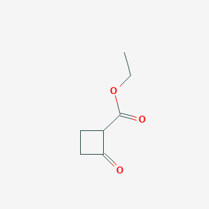 molecular formula C7H10O3 B3325465 Ethyl 2-oxocyclobutanecarboxylate CAS No. 213478-56-9
