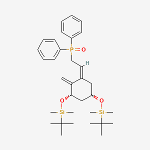 [2-[(Z)-2-Methylene-3beta,5beta-bis(tert-butyldimethylsiloxy)cyclohexane-1-ylidene]ethyl]diphenylphosphine oxide
