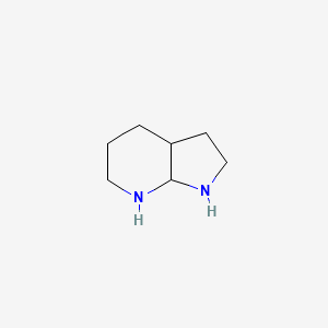 molecular formula C7H14N2 B3325615 Octahydro-1h-pyrrolo[2,3-b]pyridine CAS No. 2166862-93-5