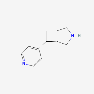 6-(Pyridin-4-yl)-3-azabicyclo[3.2.0]heptane