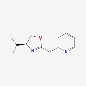 (S)-4-Isopropyl-2-(pyridin-2-ylmethyl)-4,5-dihydrooxazole