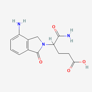 molecular formula C13H15N3O4 B3325716 Lenalidomide impurity 1 CAS No. 2197414-57-4
