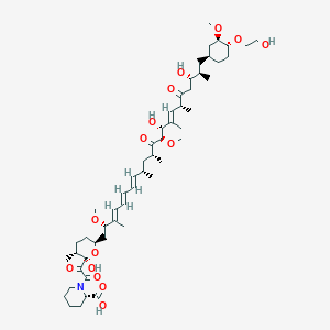 molecular formula C53H85NO15 B3325721 seco Everolimus B CAS No. 220127-30-0