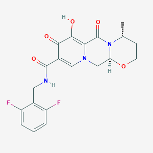 molecular formula C20H19F2N3O5 B3325932 4-Desfluoro-6-fluoro dolutegravir CAS No. 2244161-72-4