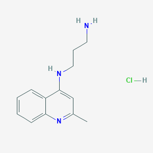 N1-(2-Methylquinolin-4-YL)propane-1,3-diamine hydrochloride