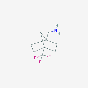 (4-(Trifluoromethyl)bicyclo[2.2.1]heptan-1-yl)methanamine