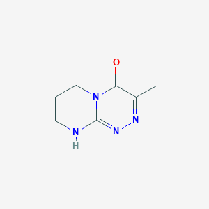 3-Methyl-1,6,7,8-tetrahydro-4H-pyrimido[2,1-c][1,2,4]triazin-4-one