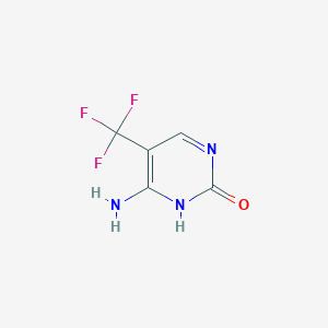 molecular formula C5H4F3N3O B3326226 5-(Trifluoromethyl)-cytosine CAS No. 24101-10-8