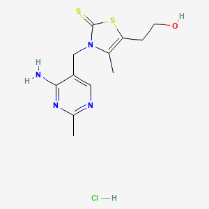 molecular formula C12H17ClN4OS2 B3326260 Thiothiamine hydrochloride CAS No. 2443-50-7