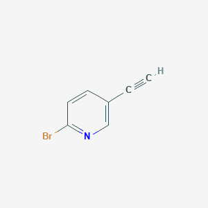 molecular formula C7H4BrN B033264 2-Bromo-5-ethynylpyridine CAS No. 569672-28-2