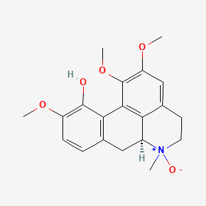 molecular formula C20H23NO5 B3326452 Isocorydine N-oxide CAS No. 25405-80-5