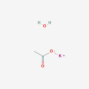 molecular formula C2H5KO3 B3326462 Potassium acetate hydrate CAS No. 254966-93-3