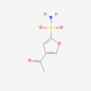 4-Acetylfuran-2-sulfonamide