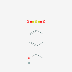 molecular formula C9H12O3S B3326490 1-(4-methanesulfonylphenyl)ethan-1-ol CAS No. 25888-99-7