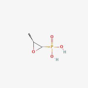 molecular formula C3H7O4P B3326514 phosphomycin 