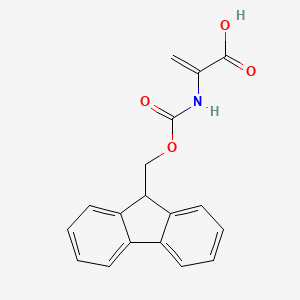 molecular formula C18H15NO4 B3326540 Fmoc-Dha-OH CAS No. 261522-33-2