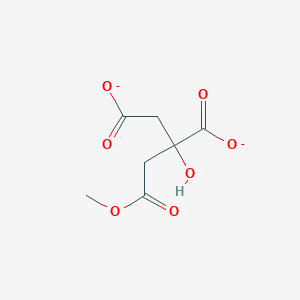 molecular formula C7H10O7 B3326548 Methyl citrate CAS No. 26163-61-1