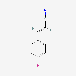 molecular formula C9H6FN B3326678 4-Fluorocinnamonitrile CAS No. 27530-50-3