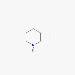 molecular formula C7H13N B3326703 2-Azabicyclo[4.2.0]octane CAS No. 278-33-1