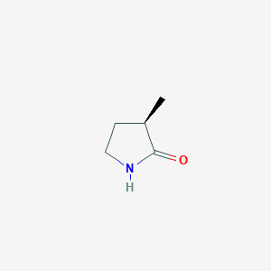 molecular formula C5H9NO B3326722 (R)-3-Methylpyrrolidin-2-one CAS No. 27948-40-9
