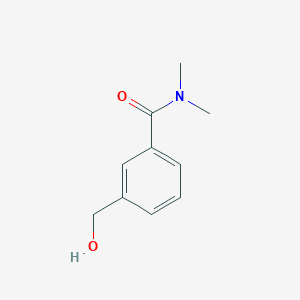 molecular formula C10H13NO2 B3326761 3-(Hydroxymethyl)-N,N-dimethylbenzamide CAS No. 283608-49-1
