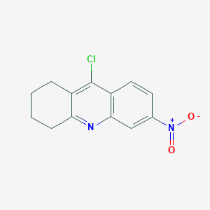 molecular formula C13H11ClN2O2 B3326824 9-Chloro-1,2,3,4-tetrahydro-6-nitro-acridine CAS No. 286438-37-7