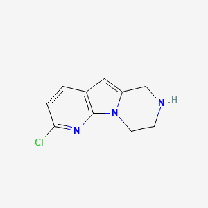 2-Chloro-6,7,8,9-tetrahydropyrido[3',2':4,5]pyrrolo[1,2-a]pyrazine