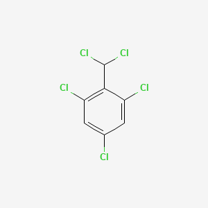 molecular formula C7H3Cl5 B3326853 1,3,5-Trichloro-2-(dichloromethyl)benzene CAS No. 28744-45-8