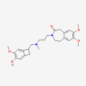 molecular formula C26H34N2O5 B3327022 Ivabradine Impurity 16 CAS No. 304464-98-0