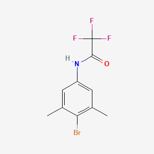 B3327049 N-(4-bromo-3,5-dimethylphenyl)-2,2,2-trifluoroacetamide CAS No. 306297-11-0