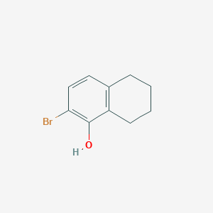 molecular formula C10H11BrO B3327194 2-Bromo-5,6,7,8-tetrahydronaphthalen-1-ol CAS No. 319924-91-9