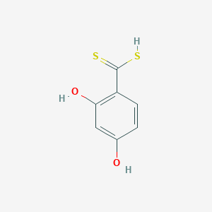molecular formula C7H6O2S2 B3327218 2,4-Dihydroxybenzodithioic acid CAS No. 32361-58-3