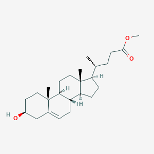 molecular formula C25H40O3 B033274 CHOL-5-EN-24-oic acid, 3-hydroxy-, methyl ester, (3beta)- CAS No. 20231-57-6