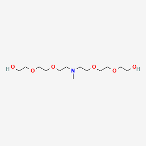 molecular formula C13H29NO6 B3327420 N-Me-N-bis-PEG3 