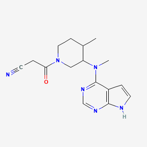 molecular formula C16H20N6O B3327470 racemic-Tasocitinib CAS No. 344418-92-4