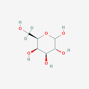 molecular formula C6H12O6 B3327596 D-[6,6'-2H2]galactose CAS No. 35669-34-2