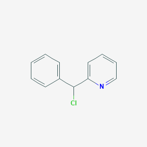 molecular formula C12H10ClN B3327966 2-(Chloro(phenyl)methyl)pyridine CAS No. 40473-17-4