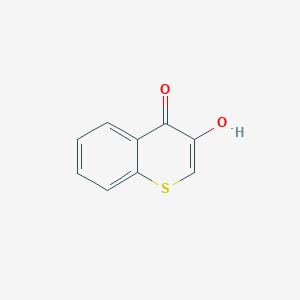 molecular formula C9H6O2S B3327996 3-Hydroxy-4H-thiochromen-4-one CAS No. 40683-54-3