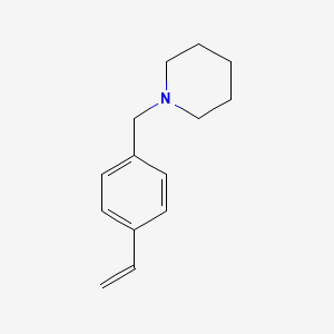 molecular formula C14H19N B3328008 1-(4-Vinylbenzyl)piperidine CAS No. 4072-75-7