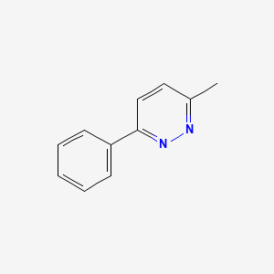 molecular formula C11H10N2 B3328062 3-Methyl-6-phenylpyridazine CAS No. 41398-19-0