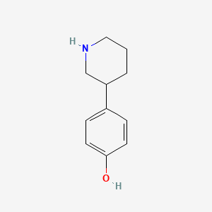 4-(Piperidin-3-yl)phenol