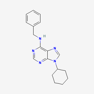 N-Benzyl-9-cyclohexyl-9H-purin-6-amine