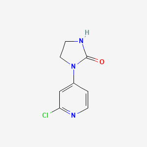 1-(2-Chloro-4-pyridyl)-2-imidazolidinone