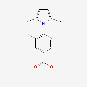 methyl 4-(2,5-dimethyl-1H-pyrrol-1-yl)-3-methylbenzoate