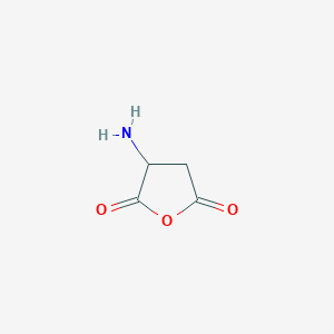 molecular formula C4H5NO3 B3328270 3-Aminodihydrofuran-2,5-dione CAS No. 4432-62-6