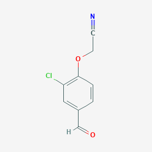 (2-Chloro-4-formylphenoxy)acetonitrile