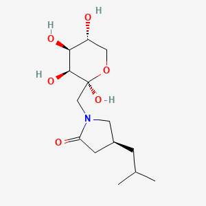 molecular formula C14H25NO6 B3328460 Pregabalin impurity 13 CAS No. 466678-47-7