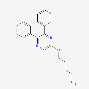 4-(5,6-Diphenylpyrazin-2-yloxy)-1-butanol