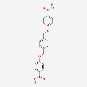 4,4'-((1,4-Phenylenebis(methylene))bis(oxy))dibenzoic acid