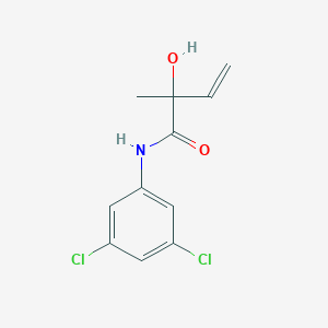 molecular formula C11H11Cl2NO2 B033286 3',5'-Dichloro-2-hydroxy-2-methylbut-3-enanilide CAS No. 83792-61-4